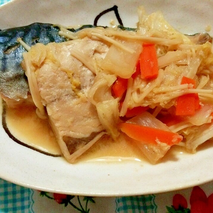 鯖と白菜の味噌煮